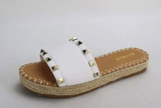 White Diamond Sandals