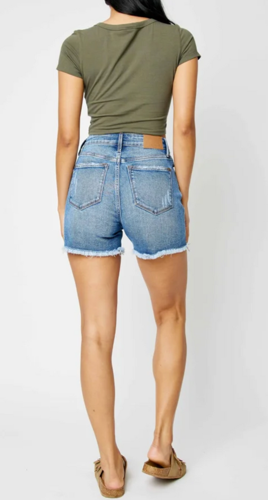 Judy Blue Rigid Magic Shorts